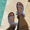 European And American Women's Sandals 21 Years Of Summer New Style Flat Bottom Lady T Fashions