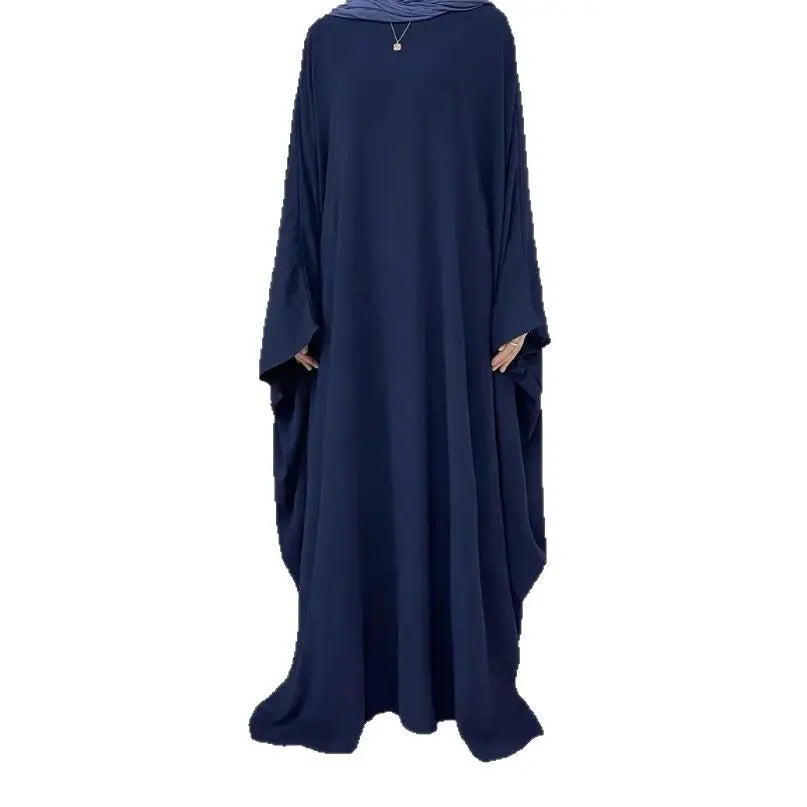 Robe Loose Solid Color Women Dress Lady T Fashions