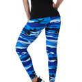 [Floral Leggings] High Waist Floral Printed Women's Leggings | Casual Sweatpants Pants Lady T Fashions