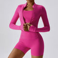 Outdoor Sports Skinny Yoga Clothes Suit Nude Feel Lady T Fashions